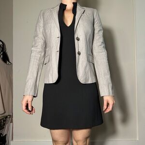 J Crew Beige Schoolboy Blazer Size 4